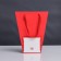 Flower packet 18 × 14 × 35 x 28 cm, red