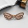 Hair hairpin "Elsi" butterfly, 7 cm