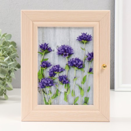 Key "Flower" 19x24 cm milk oak mix-7