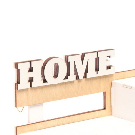The keybox is wall -mounted with the shelf "Steps", 30 x 18 cm.-6