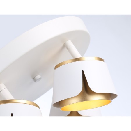 STAST NASTEN-POTOPLE WHOWER WITH AMBRELLA LIGHT, Techno Family, TN71241, 4XGX53, white, gold.-3