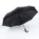 Semi -automatic umbrella "monoton", 3 additions, 8 spokes, r = 49 cm, black color