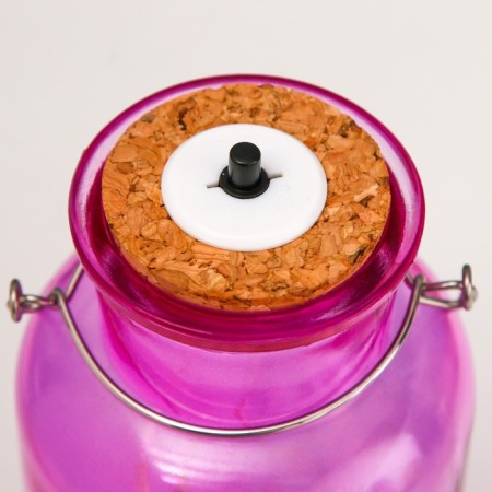 Night "Ande" LED from batteries pink 8x8x16.5 cm Risalux-6
