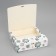 Gift box "Snowflakes", 20 x 18 x 5 cm, without tape, new year