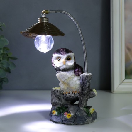 Souvenir Polystone Light "Filin under the flashlight" 8x7.5x19.5 cm