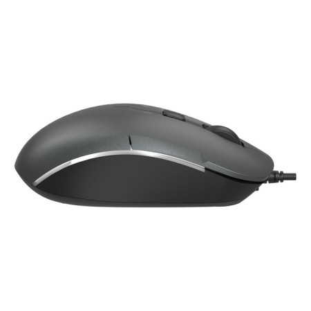 Mouse A4Tech FSTYLER FM26S Gray/Black Optical (2000DPI) Silent usb for a laptop (4but) 1033860-4