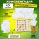 Geobortic base, instructions, 20 bilateral cards, 50 elastic bands, 14 × 14 × 2.5 cm