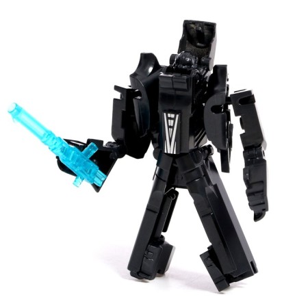 The Pistol robot is transformed, with metal elements-1