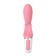 Unrealistic vibrator Satiffyer Hug Me, silicone, pink color