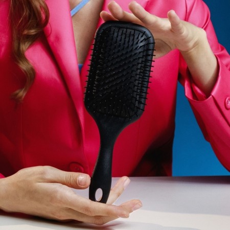 Massage comb, 8 × 24 cm, black color-4