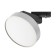 TREECH TECHNICAL TR043-1-12W4K-W, 12W, 15.6x13.5x15 cm, LED, 840LM, 4000K, black and white