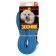 Kaponnoye zoonik leash with latex thread, 5 m x 1.5 cm, blue
