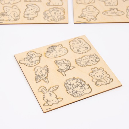 Harvesting for creativity "Beasts", 27 pcs-3