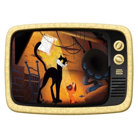 Puzzle-headed 3D “Kitten named Gav”, 40 × 29 cm-4