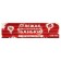 Bath sunbed 150x50 with a print "Stear for the coolest bathhouse"