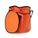 A bucket with a lid of rangers for fish, PVC, 33x33x30 cm, color orange color