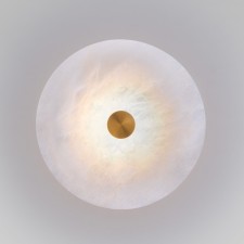 Wall lamp EUROSVET THAASOS 40341, LED, 13 W, 3000K, 1134LM, 300x300x90 mm, brass color