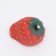 House-Gnesdo "Strawberry" for birds and rodents, 14 x 11.9 cm, red