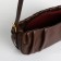 Cross-Bodi Bag on a zipper, brown color