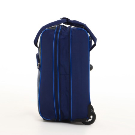Small Small 20 "with a bag, a lightning department, an external pocket, with an extension, the color is blue-6