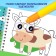 Water coloring “Draw water. Farm animals "