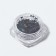 Sequins for the decor "Star Night", holographic, black color