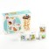 Wooden cubes "Cubes for wise men. Learn the alphabet »12 pcs (white)