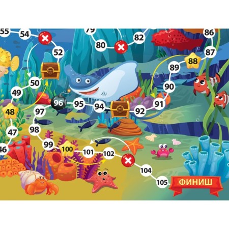 Board game-detective "in the ocean"-3