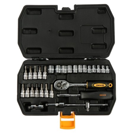 DECO TZ29 tool set, rattles with end heads and bats, 29 items-1