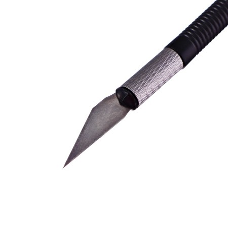 Chancellery scalpel knife, black plastic case Calligrata-2