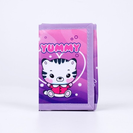 Wallet "Cute animals" on Velcro-1