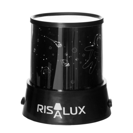 The spectator "Cosmonaut in Space" LED USB/from Black batteries 10.8x10.8x1.5 cm Risalux-13