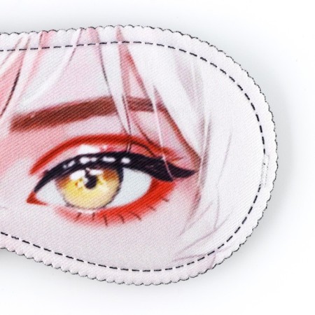 Nori sleep mask, 19.3 x 9.5 cm, beige color-2