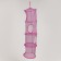 Basket suspended for toys 4 sections mix 27x27x92 cm