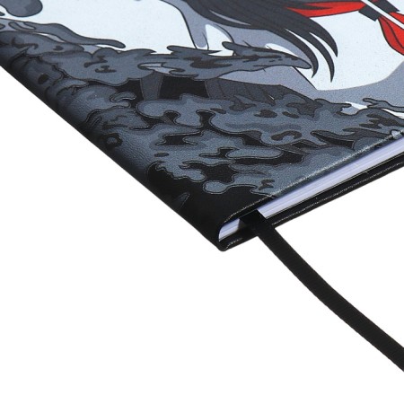 School diary for grades 1-11, "Rage of Katana", hard cover, artificial leather, lies, universal cheat sheets, 48 ​​sheets, block 80g/m2-3