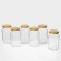 A set of glass cans with a conservation lid, TO-82 mm, 0.9 l, 6 pcs