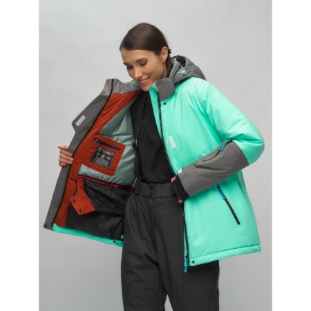Ski suit, size 58, turquoise color-6