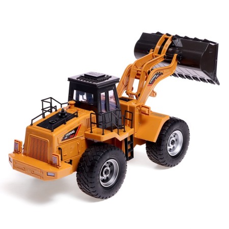 Radio -controlled "construction" machine, loader, battery, light, sound and smoke effects-2