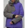 Ski jacket women's winter, size 56, purple color