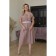 Women's dress, size 48, beige color