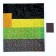 Mosaic sticker with uniform stickers and magnet "Yellow Carry"