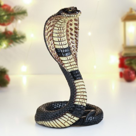 Figure "Snake of Cobra" color, 15x15x26cm-1