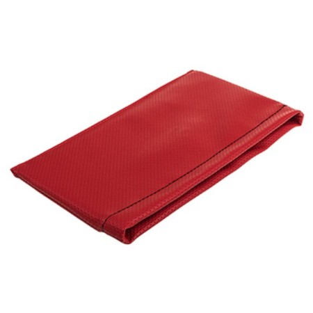 The pocket-organizer between the seats SkyWay 29x16 cm, the skin Perf. Red, black line, s06402013