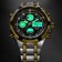 Electronic watch watches, D-3.7 cm, with an alarm clock, calendar, backlight, 1 atm