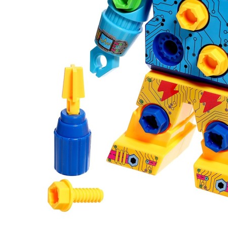 The designer of the screw "Toby robot", 11 bolts, telescopic hands-4
