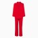 Women's costume (jacket, trousers) minku: Green Trend color red, size 44