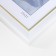 Photo frame Plastic "Office 8" 15x21 cm, white