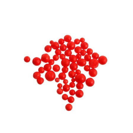 Nozzle foam balls, strawberries, red-2