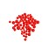 Nozzle foam balls, strawberries, red