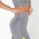 Female legins, gray color, size 46